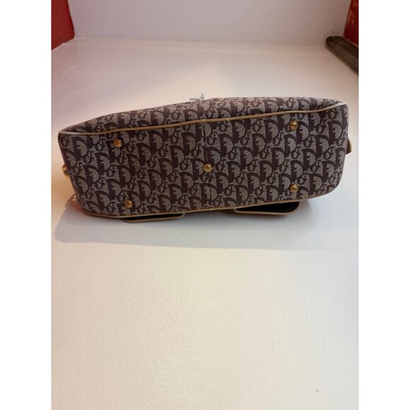 Dior Brown/Monogram Bowler Bag - Picture 4 of 4